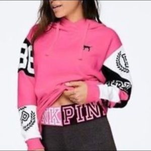 Victoria’s Secret PINK Tunic Crossover Hoodie NWT